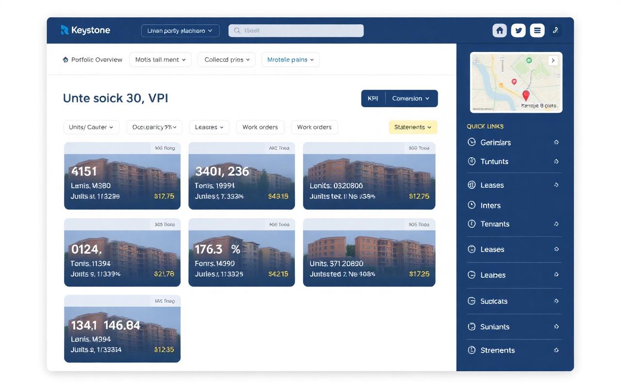 Keystone Property Manager interface preview