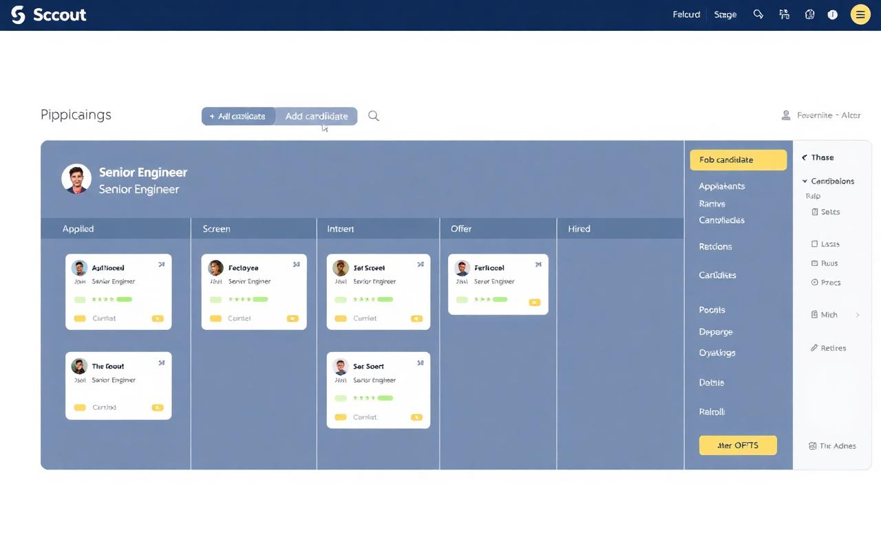 Scout Recruiting interface preview